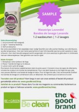 SAMPLE - Wasstrips Lavendel - 50 stuks